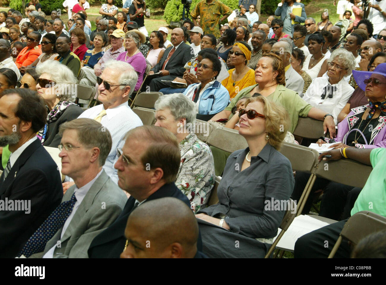 Peggy Noonan BWUFA, schwarze Frauen vereinigt für Action und Mount Vernon Ladies Association war Gastgeber der 10. jährlichen Sklave Stockfoto