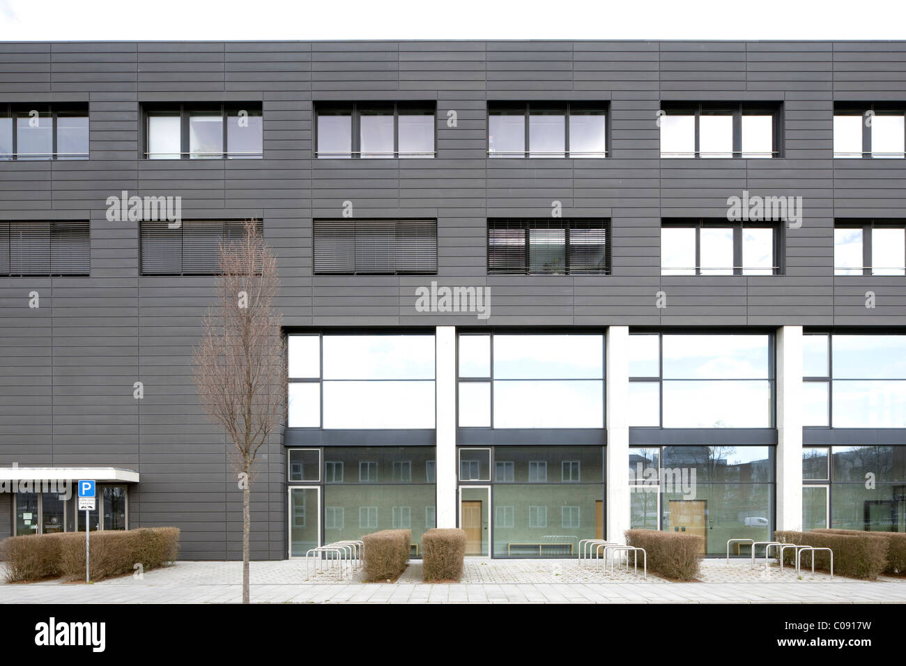 Erwin-Schrödinger-Zentrum Center, Rechenzentrum, Bibliothek, Vortrag Gebäude, Humboldt-Universität-Universität, Stockfoto