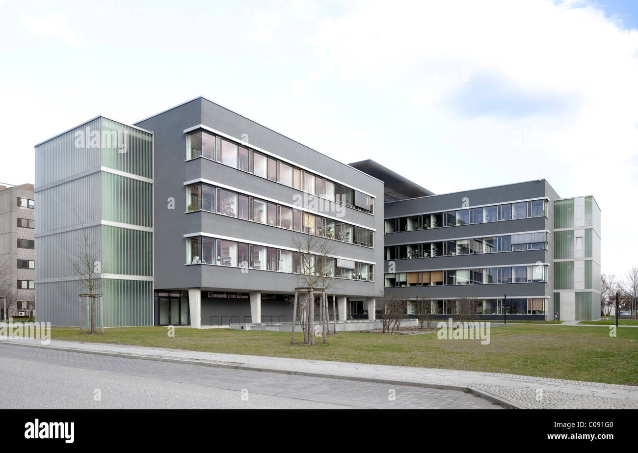 Zentrum für nachhaltige Technologien, Wissenschaftsstadt Adlershof, Berlin, Deutschland, Europa Stockfoto