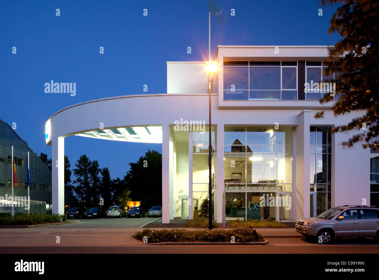 Bürogebäude, Stadtkrone Ost, Dortmund, Ruhrgebiet, Nordrhein-Westfalen, Deutschland, Europa Stockfoto