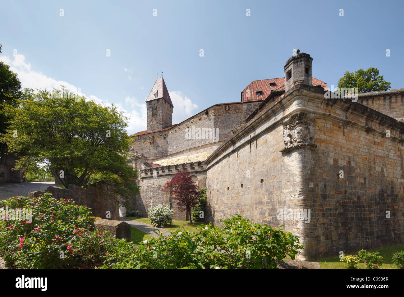 Veste Coburg Schloss, Oberfranken, Franken, Bayern, Deutschland, Europa Stockfoto