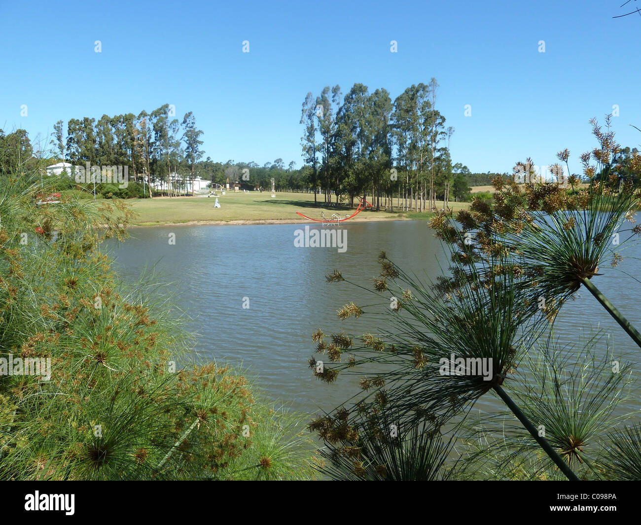 Skulpturenpark la Barra Stockfoto