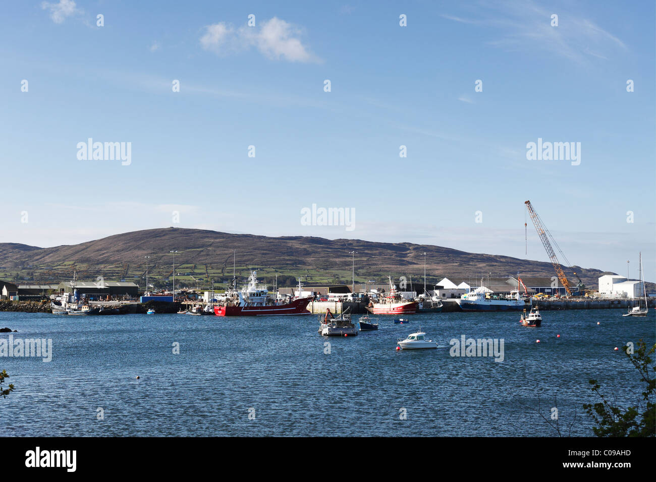 Hafen, Castletownbere, Beara Halbinsel, County Cork, Irland, britische Inseln, Europa Stockfoto