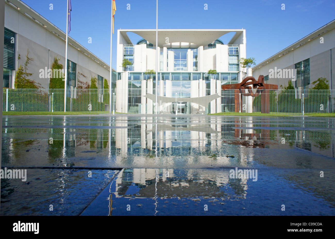 Bundeskanzleramt oder Bundeskanzleramt, Regierungsviertel Regierung Bezirk, Berlin, Deutschland, Europa Stockfoto