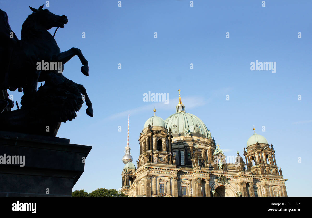 Berliner Dom Dom am Lustgarten Park, Bezirk Mitte, Berlin, Deutschland, Europa Stockfoto