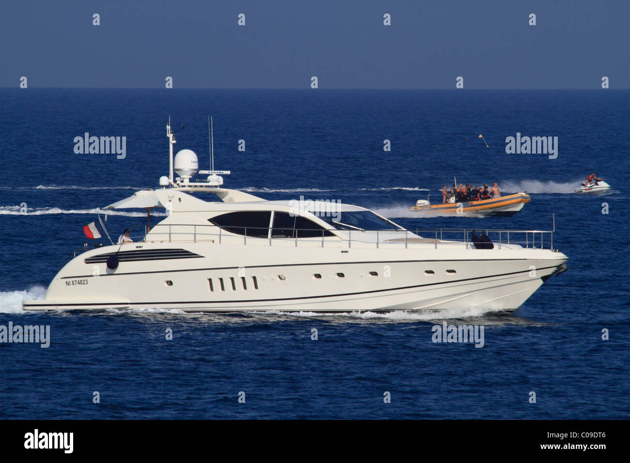 Motoryacht, Boot und Jet-Ski Rennen Stockfoto