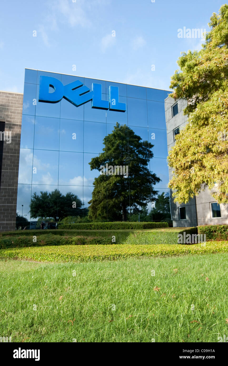 Unternehmenszentrale von Dell Inc., ein Mulitnational Computer und Informationstechnologie Unternehmen mit Sitz in Round Rock Texas Stockfoto