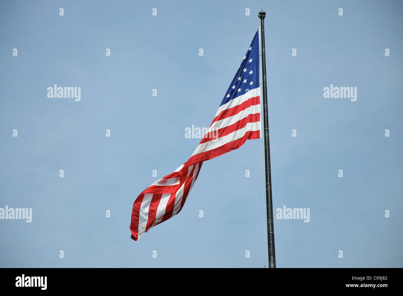 Flagge, USA, Vereinigte Staaten, Nordamerika, Amerika Stockfoto