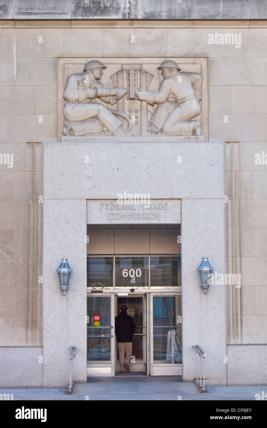 FTC, Federal Trade Kommission Gebäude in Washington, D.C. Stockfoto