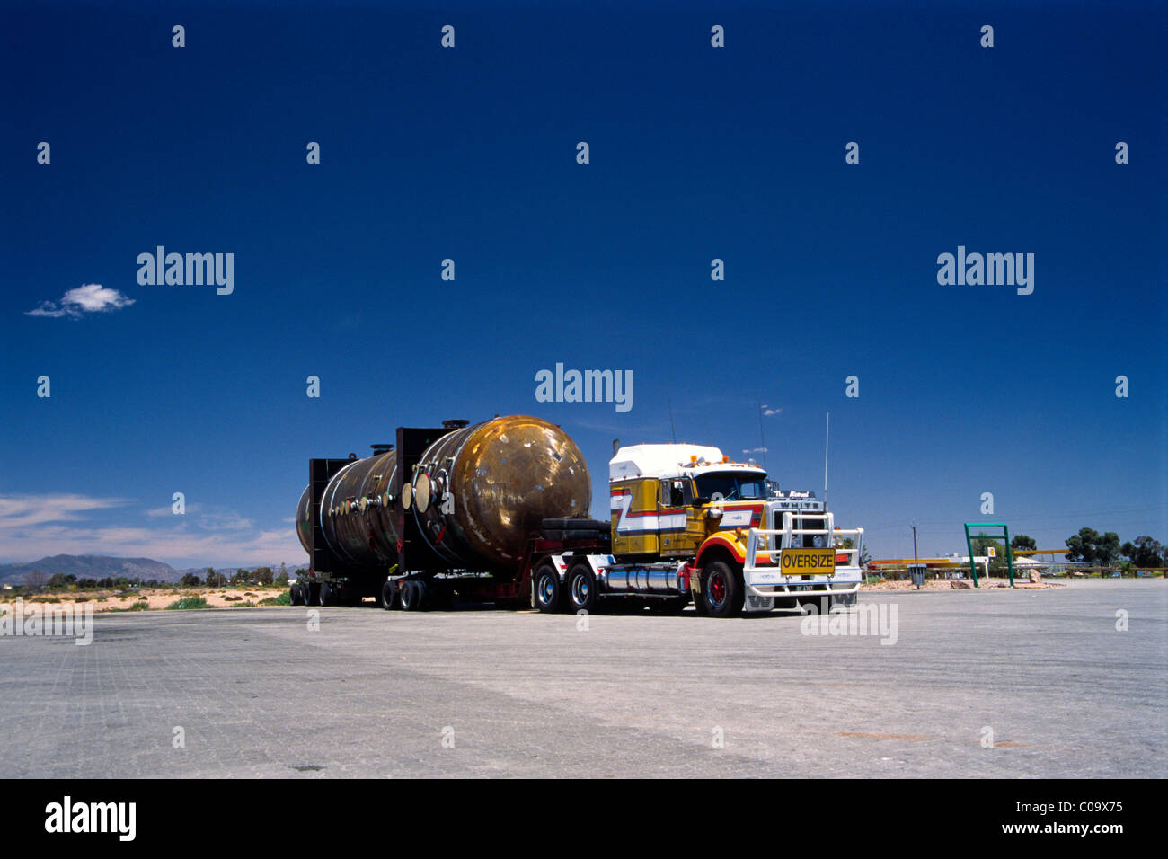 Übergroße LKW, South Australia, Australien Stockfoto