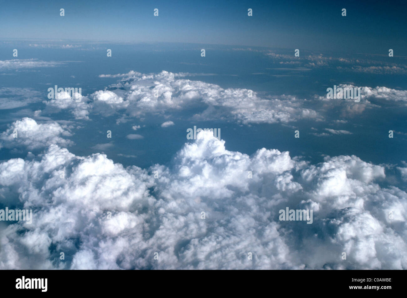 Himmel und Wolken Stockfoto