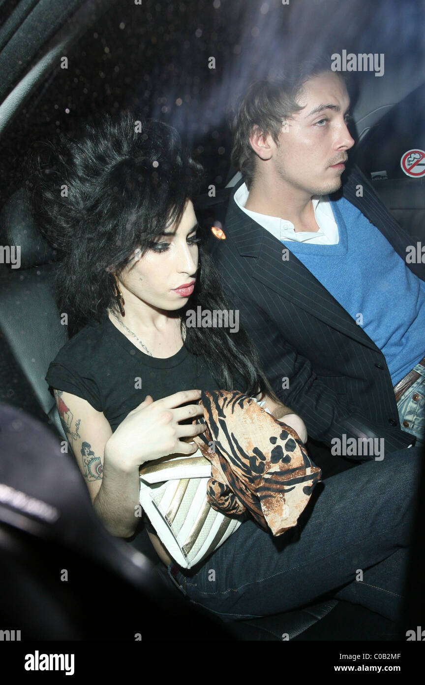 Amy winehouse and tyler james Fotos und Bildmaterial in hoher Auflösung Alamy