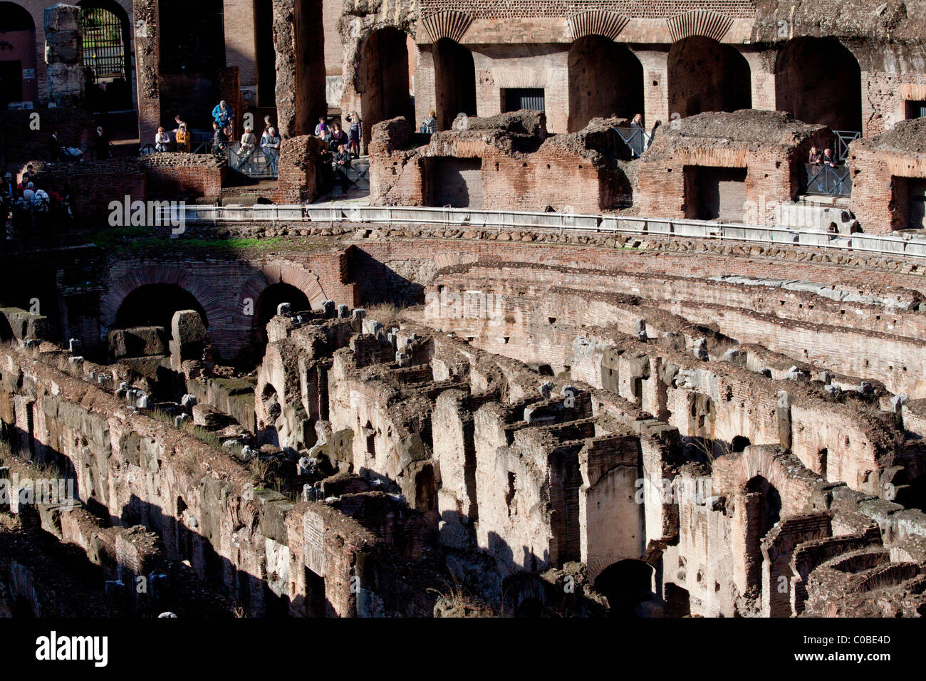 Römisches Kolosseum. Rom, Italien, Europa. Stockfoto