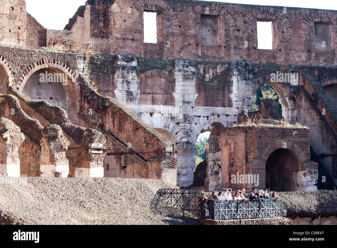 Römisches Kolosseum. Rom, Italien, Europa. Stockfoto