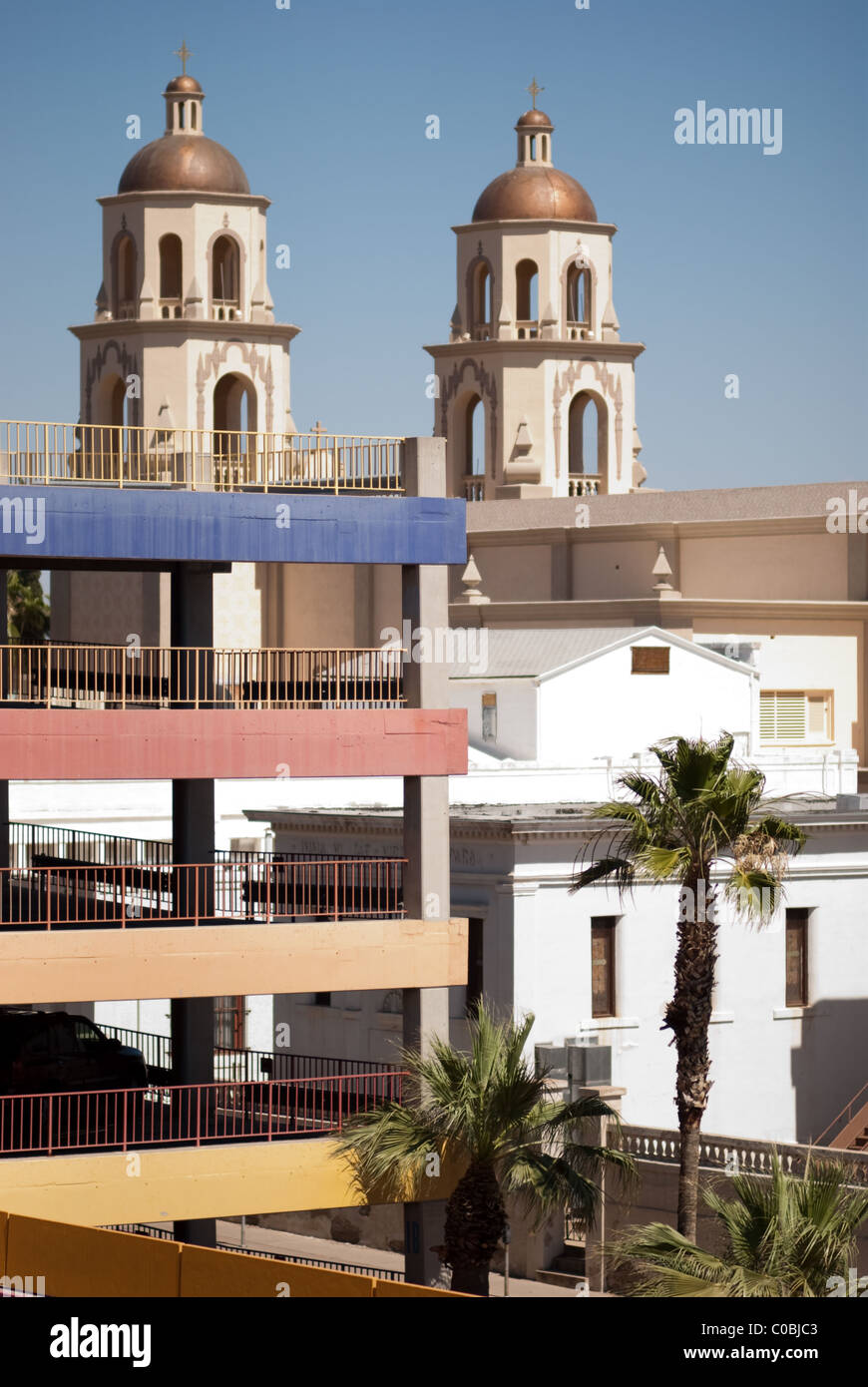 Die Innenstadt von Tucson Arizona Stockfoto