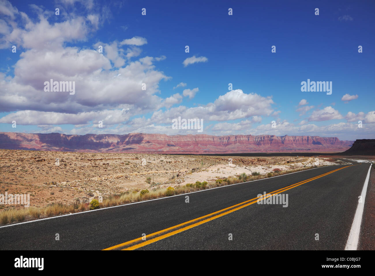 Landstraße Stockfoto