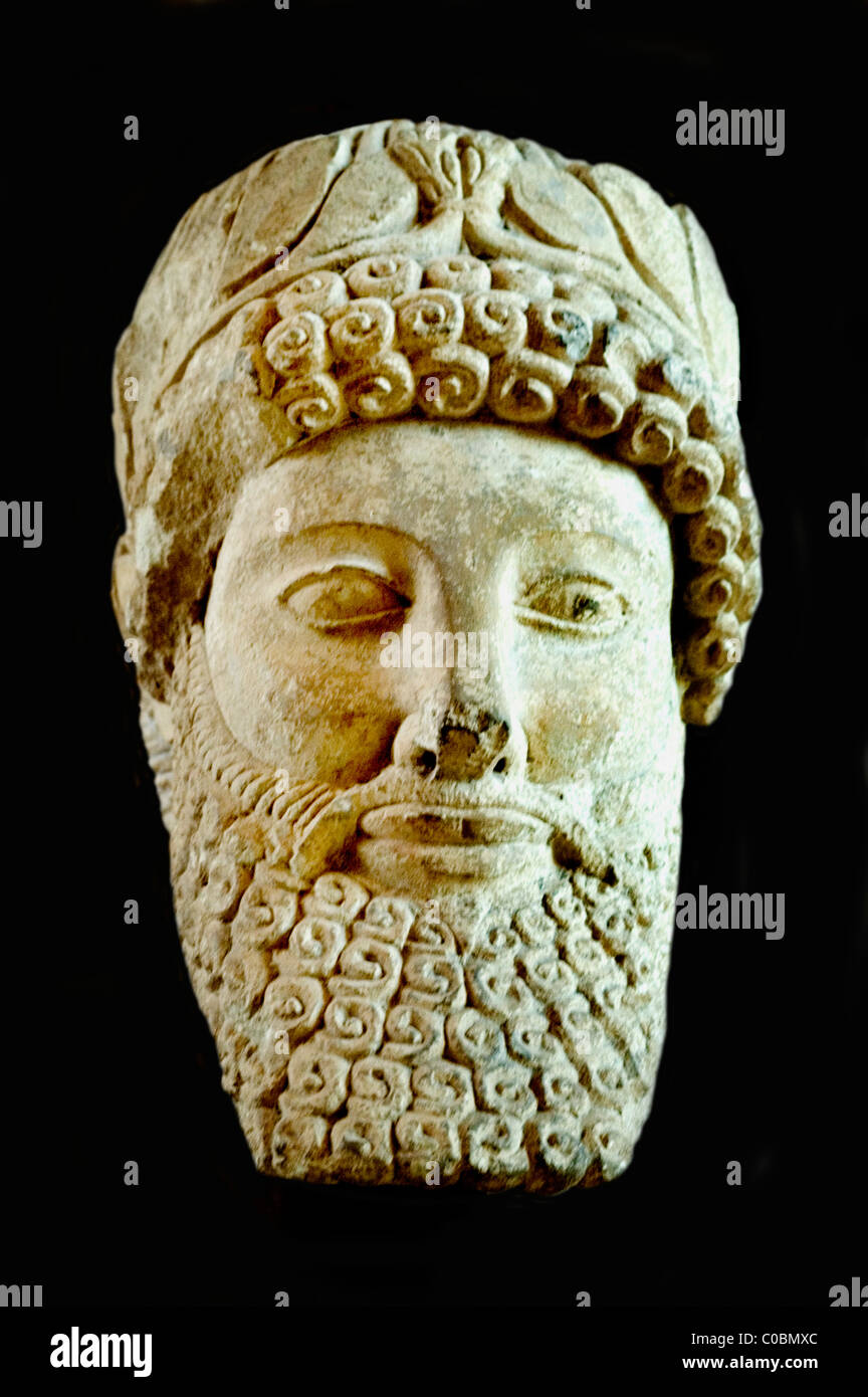 6. C. BC zypriotischen Skulptur Griechisch Griechenland Stockfoto