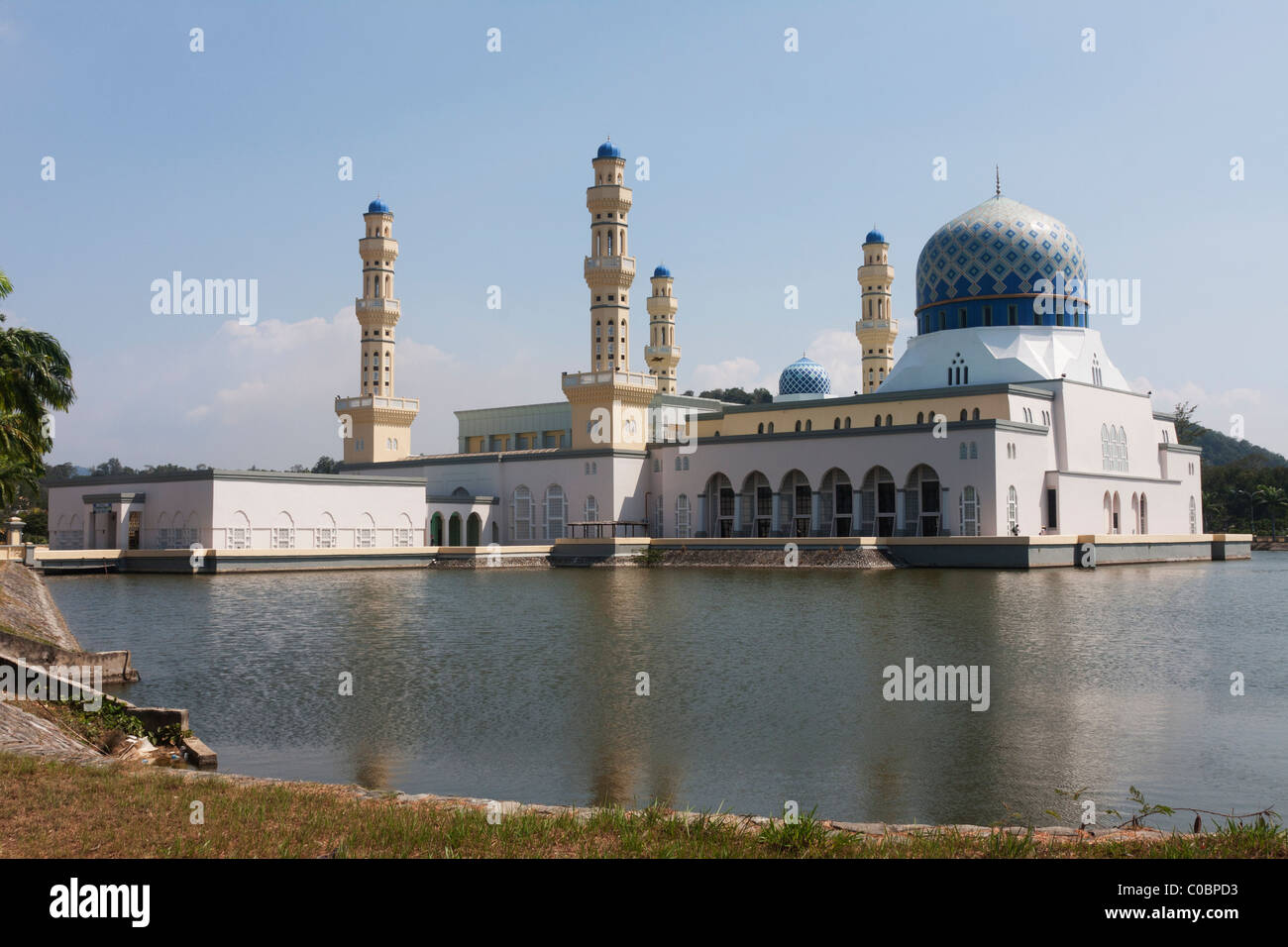 Kota Kinabalu Stadt Moschee Stockfoto