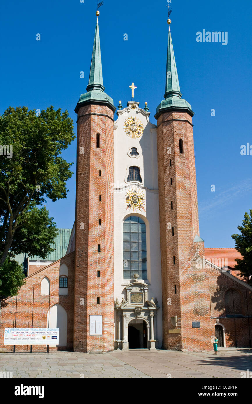 Gdansk Oliwa, Danzig Oliva Kathedrale Stockfotografie Alamy