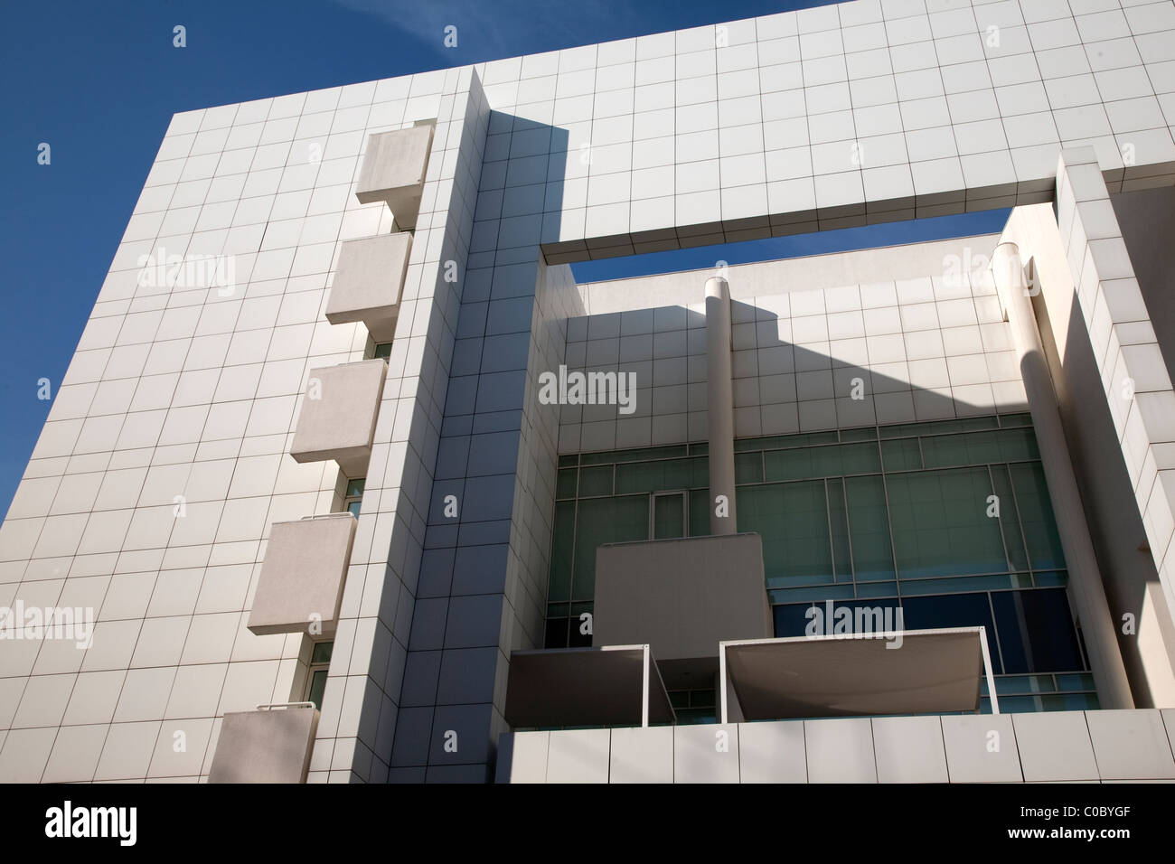 Fassade des MACBA Museum für zeitgenössische Kunst, Barcelona, Katalonien, Spanien Stockfoto