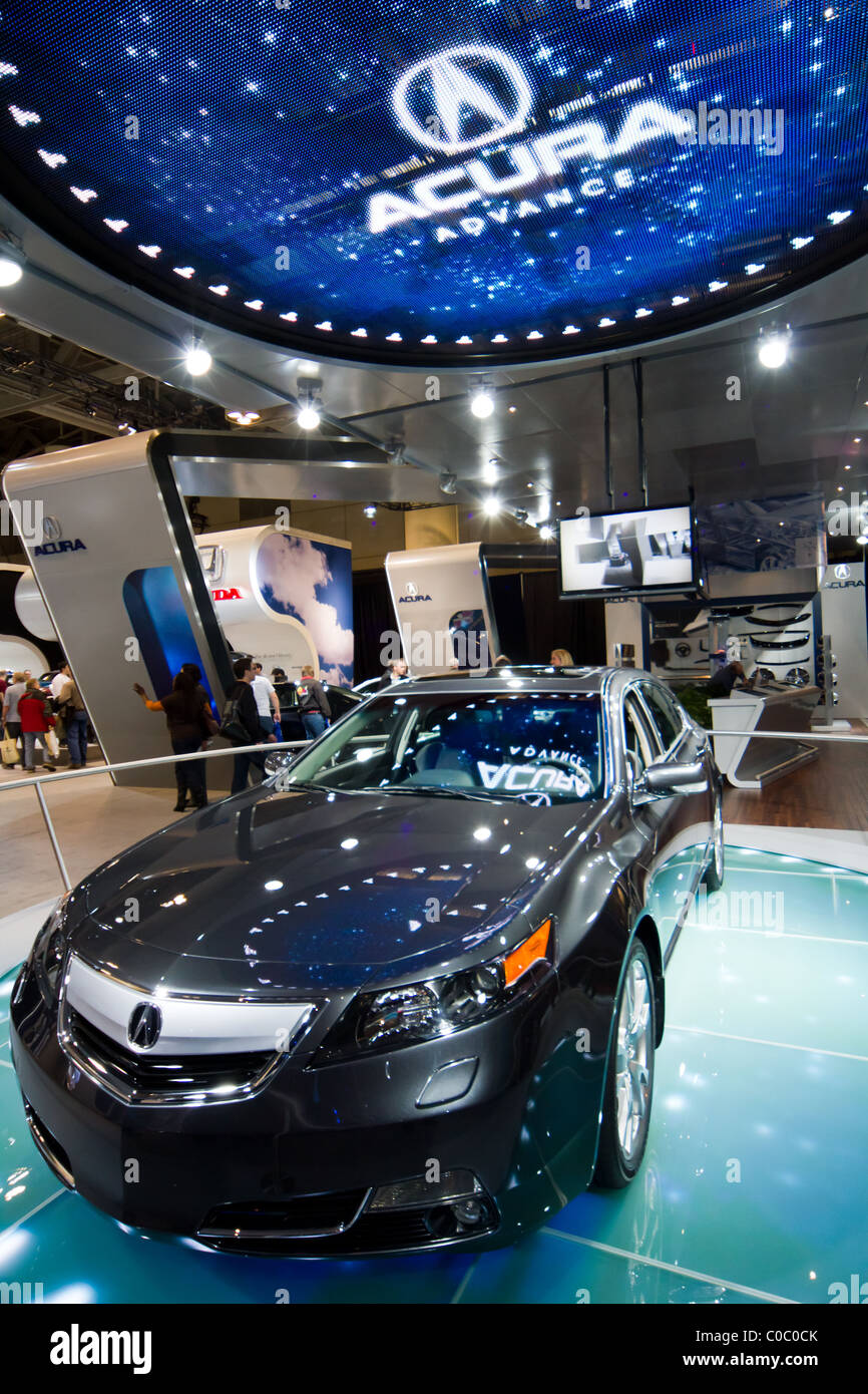 Acura Logo Sport Limousine Stockfoto