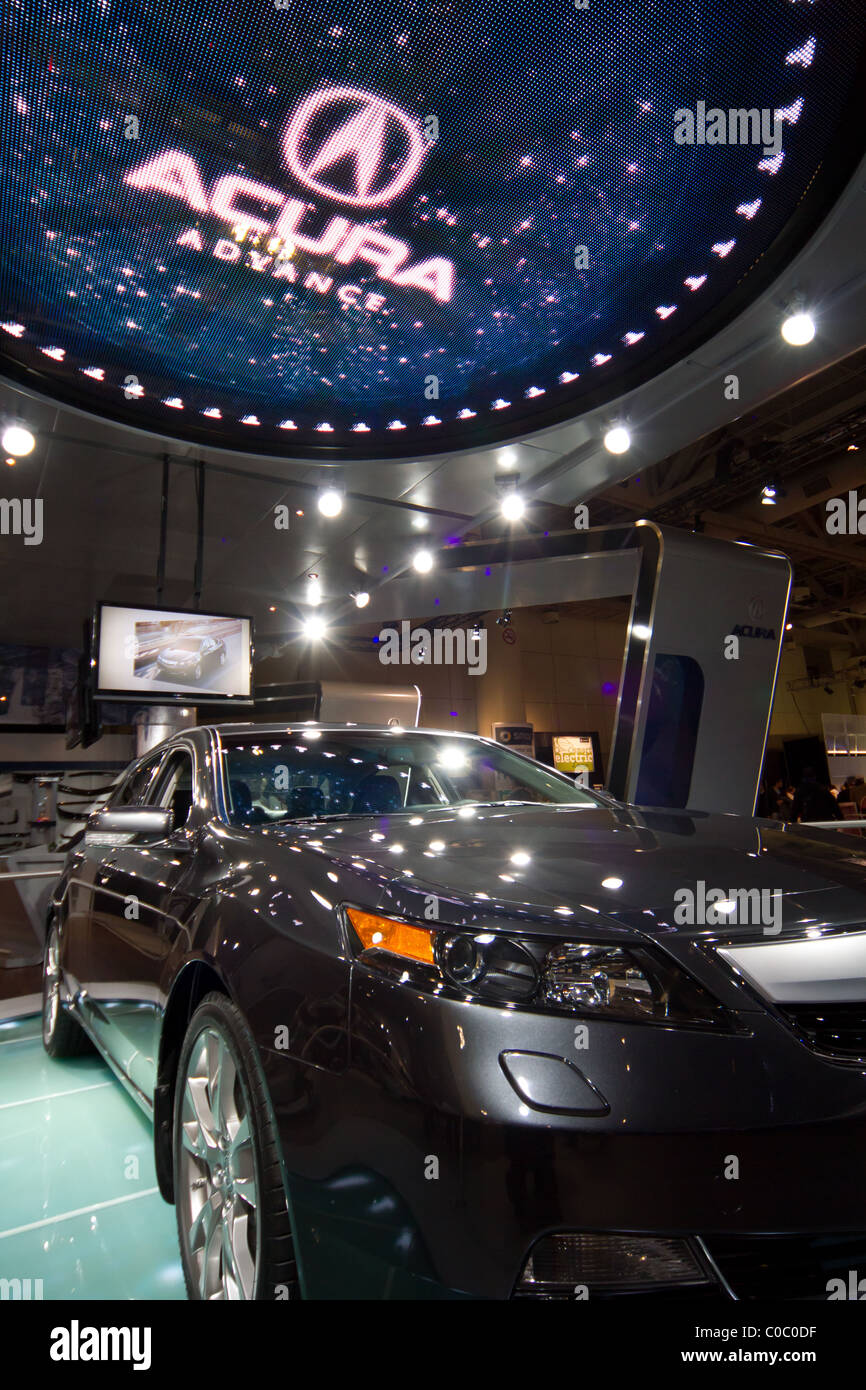 Acura Logo Sport Limousine Stockfoto