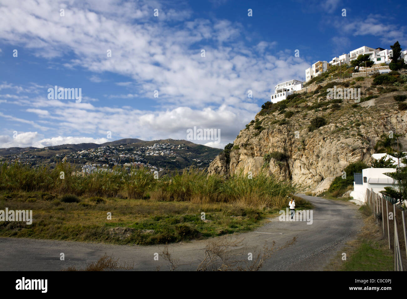 Solabrena, Costa Tropical, Andalusien, Spanien, Andalusien, Andalusien, Andalusien, andalusische, Stadt, Stockfoto