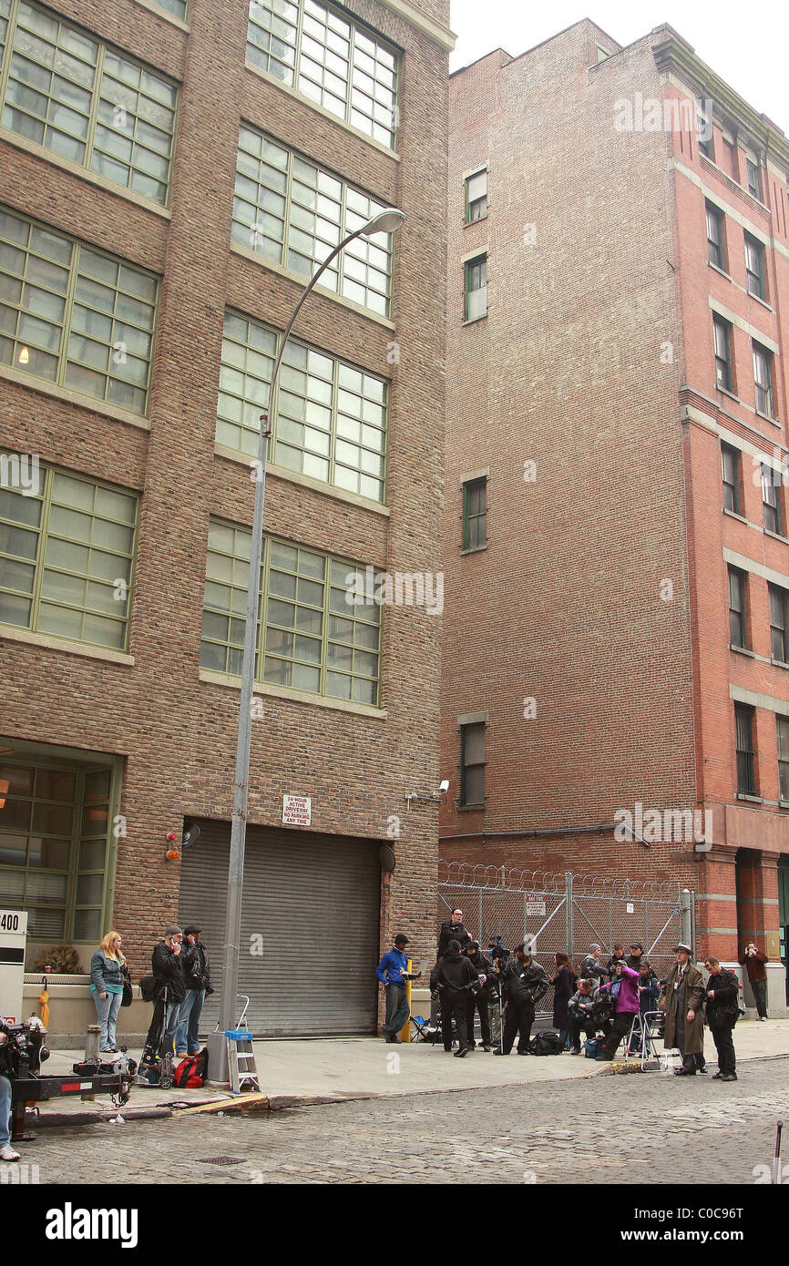 Jay-Z TriBeCa Wohnung wo Beyonce Knowles und Jay-Z angeblich New York City, USA - 04.04.08 heiraten wird BEYONCE und Stockfoto