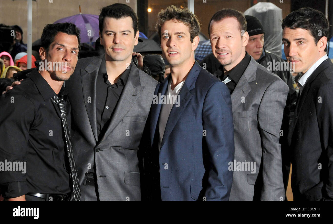 Jordan Knight, Danny Wood, Joey McIntyre, Donnie Wahlberg, Jonathan