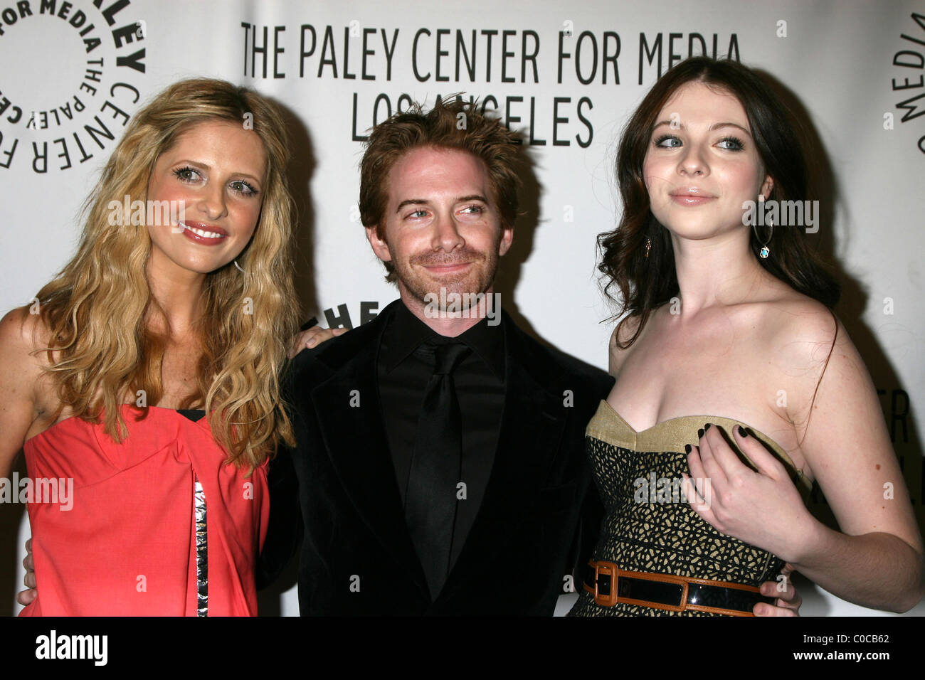 Sarah Michelle Gellar, Seth Green und Michelle Trachtenberg "Buffy the Vampire Slayer" Reunion des Paley Center for Media Stockfoto