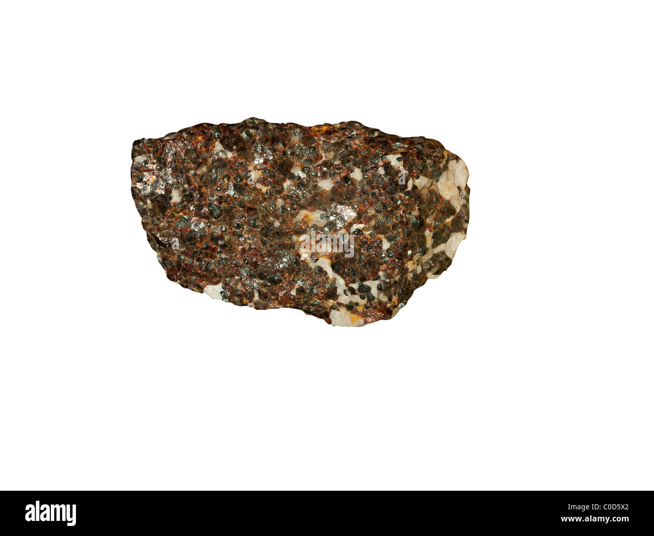 Zincite Mineral New Jersey USA Stockfoto