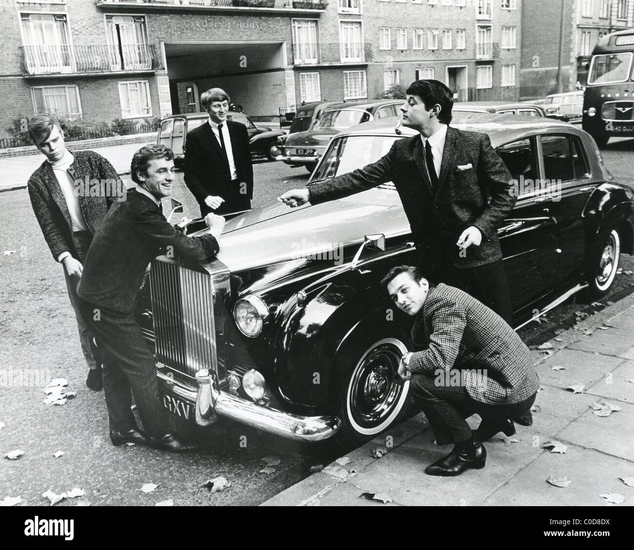 Rockin ' Beeren UK-pop-Gruppe im Oktober 1964. Foto Tony Gale Stockfoto