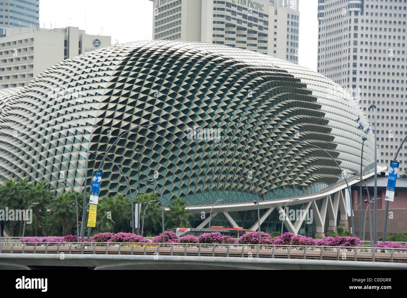 Asia, Singapur (Sanskrit für Löwenstadt). Oper von Singapur. Stockfoto