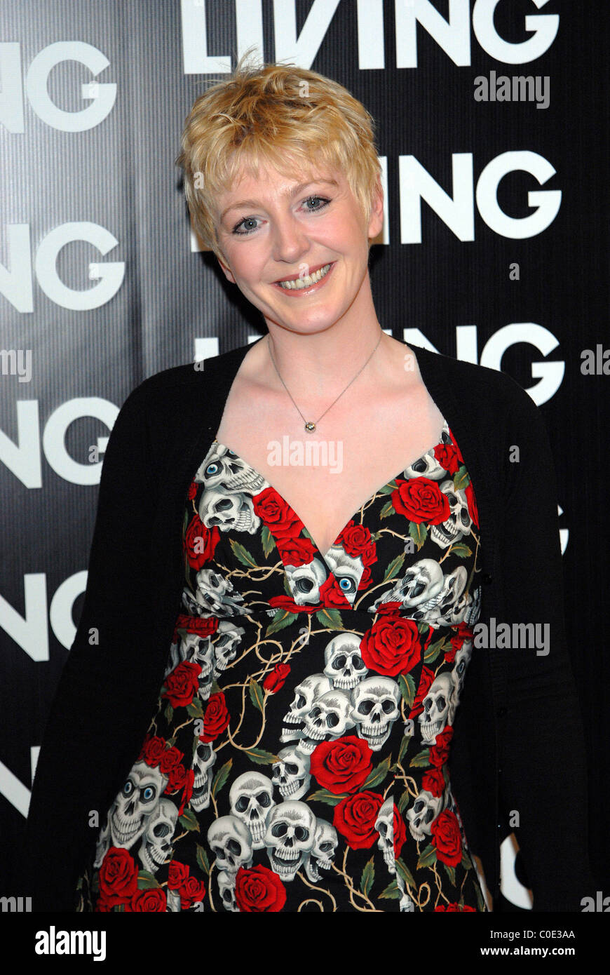 Yvette Fielding Leben 2008 Sommerflugplan starten bei China Tang im Dorchester - innen London, England - 14.05.08 Ankünfte Stockfoto