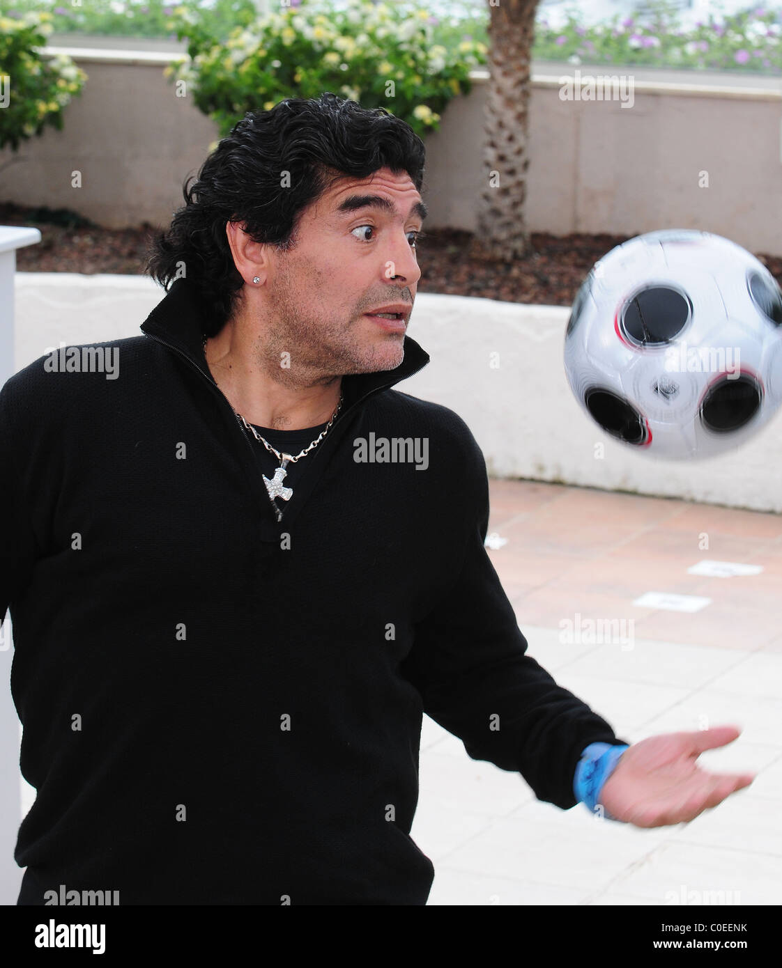 Diego Maradona 2008 Cannes Filmfestival - Tag 7 "Maradona von Kusturica" - Fototermin Cannes, Frankreich - 20.05.08 Zibi / Stockfoto