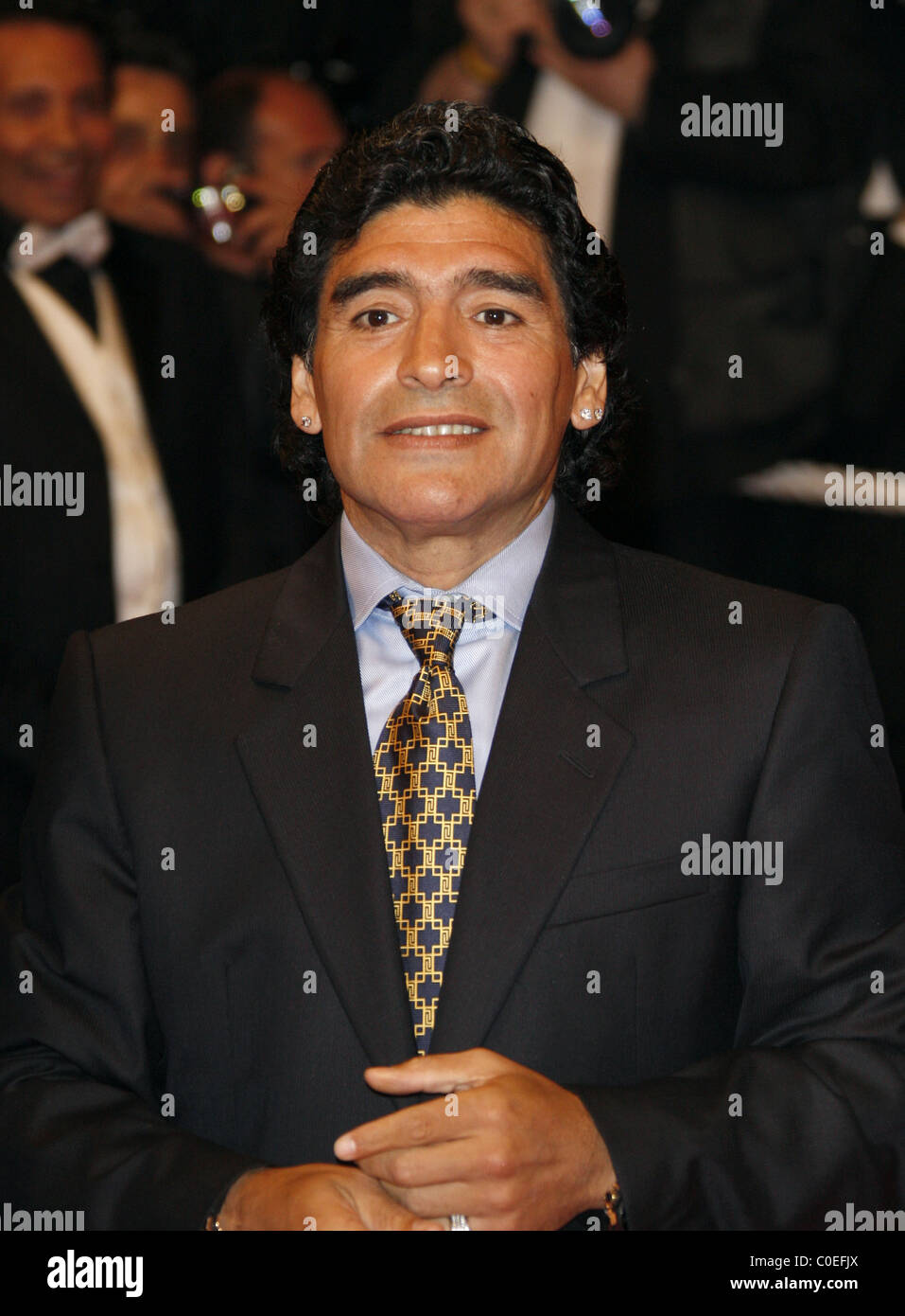 Diego Maradona der 2008 Cannes Filmfestival - Tag 8 "Maradona" - Premiere Cannes, Frankreich - 21.05.08 Stockfoto