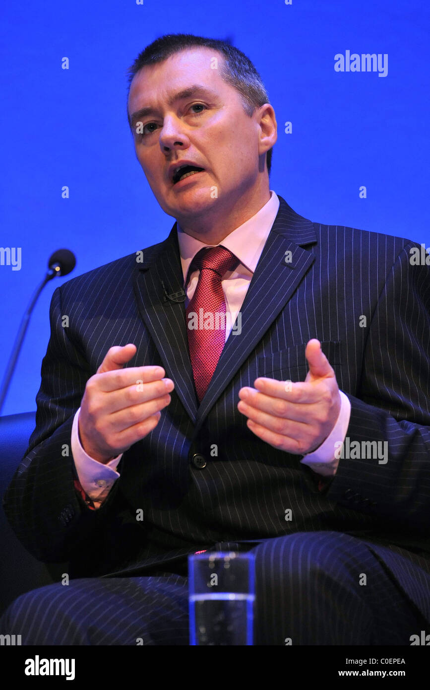 Willie Walsh, CEO von British Airways Institute of Directors 2008 Annual Convention stattfand in der Royal Albert Hall London, Stockfoto