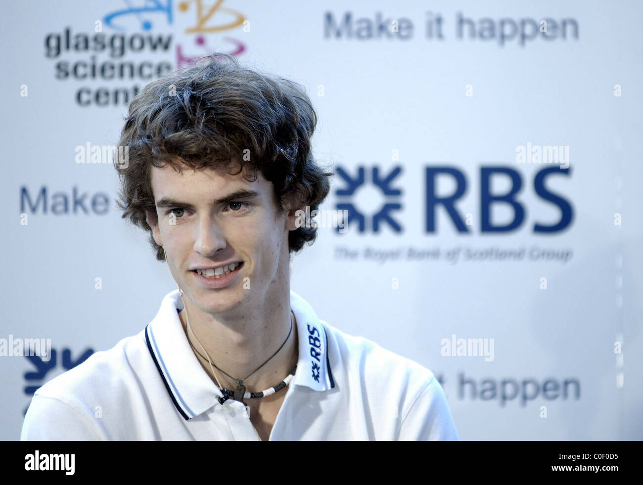 Tennisspieler Andy Murray Stockfoto