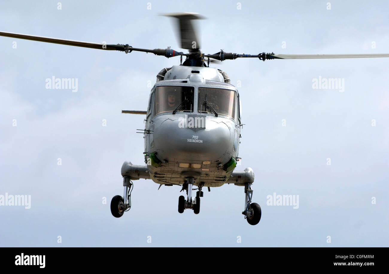Der Westland Lynx ist ein britischer militärischer Mehrzweck-Hubschrauber. Stockfoto