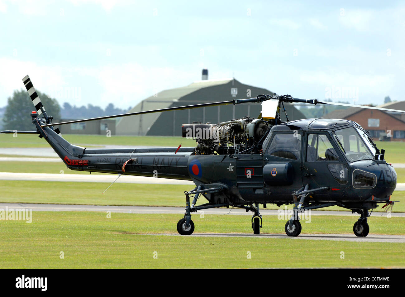 Hubschrauber, Hubschrauber Westland Wasp Anti-u-Boot Stockfoto