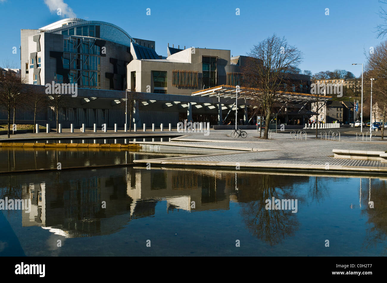 dh schottische Parlament HOLYROOD EDINBURGH Schottland Parlamentsgebäude Stockfoto