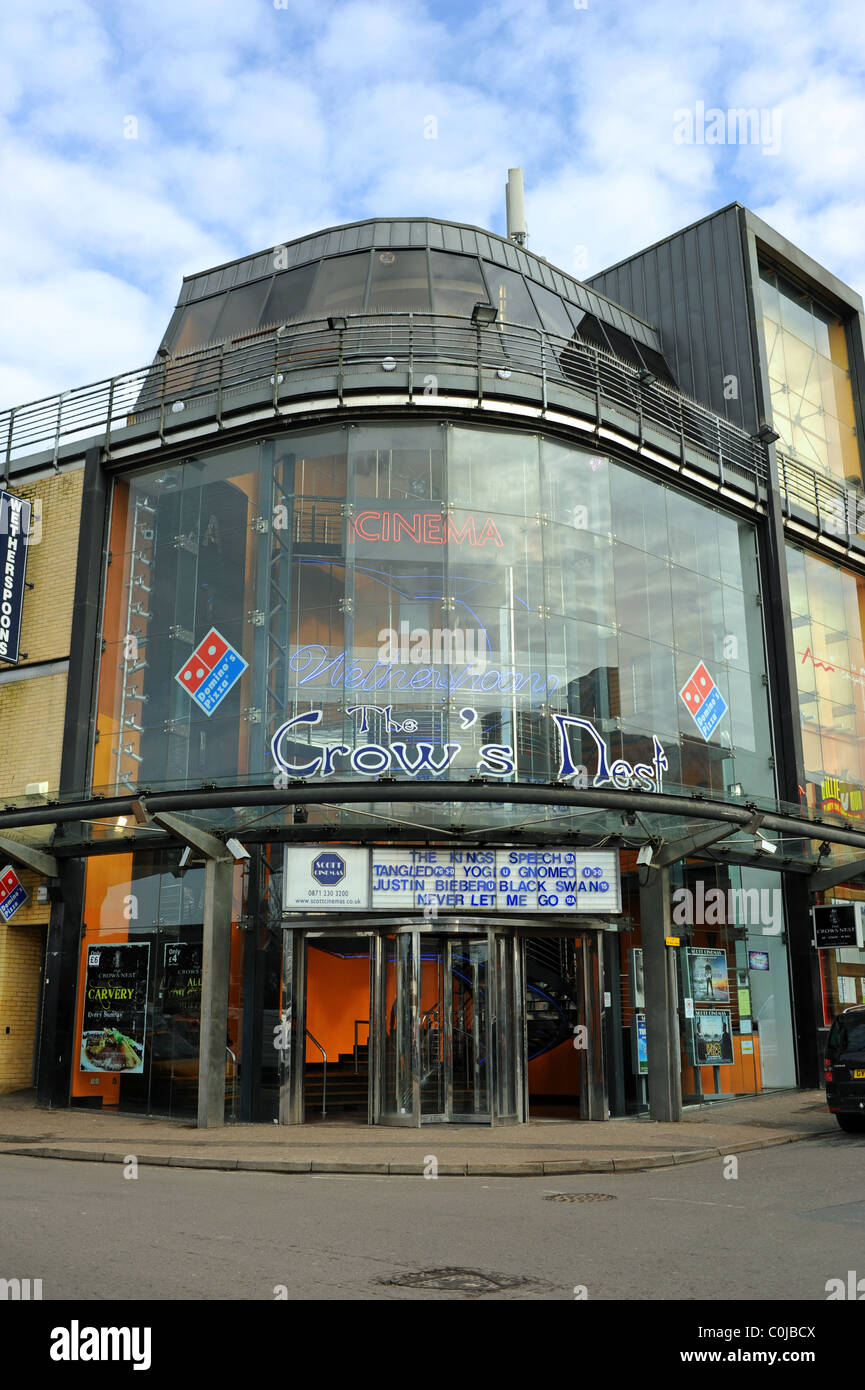 Das Krähennest Kinokomplex in East Grinstead Sussex UK Stockfoto