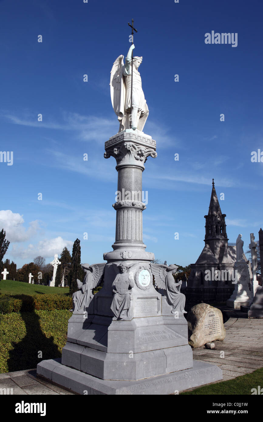 Michael Meade Familiengruft, Glasnevin Cemetery in Dublin Irland Stockfoto