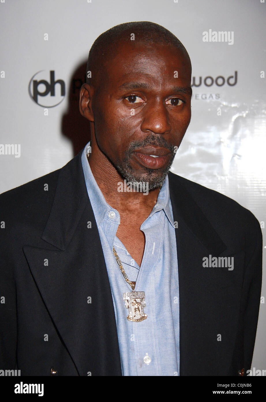 Roger Mayweather Chris Webber Bada Bling Gala - Ankünfte am Planet Hollywood Las Vegas, Nevada - 26.07.08 Stockfoto