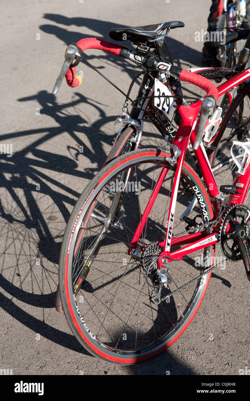 Fahrräder professionelle Radrennen 20° Challenge Mallorca Spanien 2011 erste Etappe Palma Trophy Stockfoto