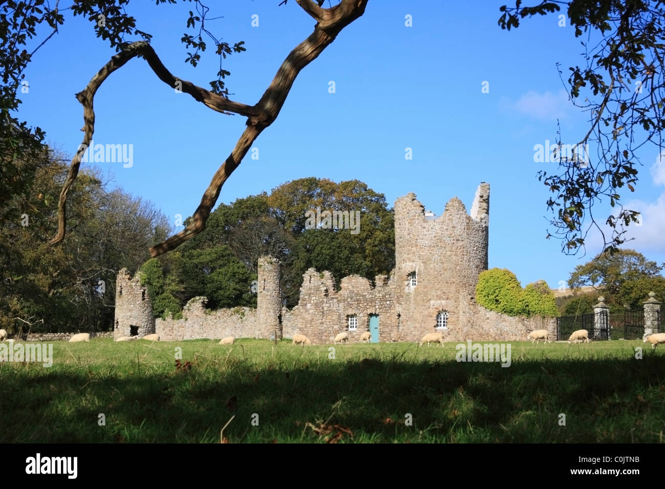 Penrice auf Gower in Süd-Wales Stockfoto