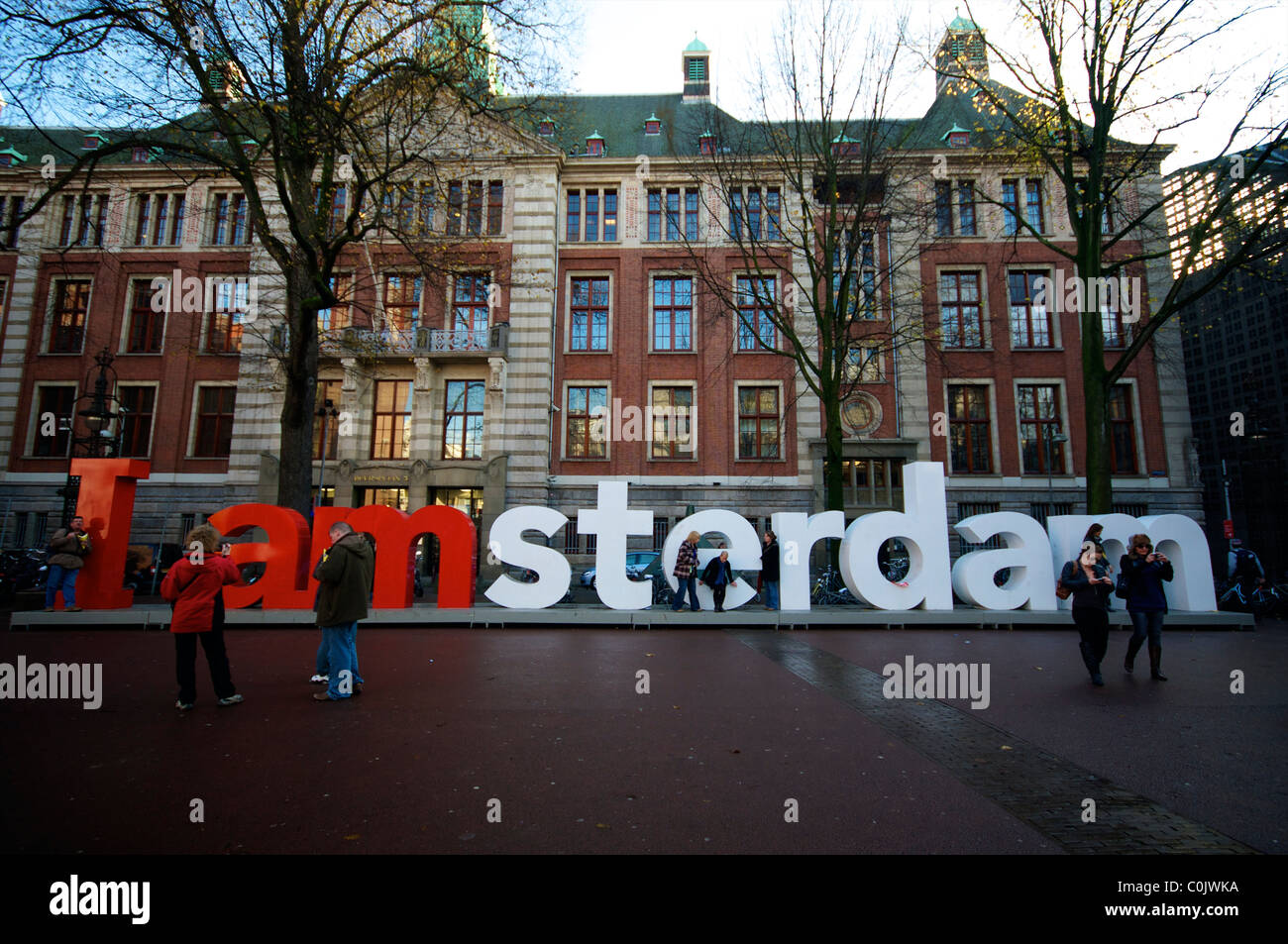 Straße, Hausfassade, shop vorne Amsterdam, Holland Stockfoto