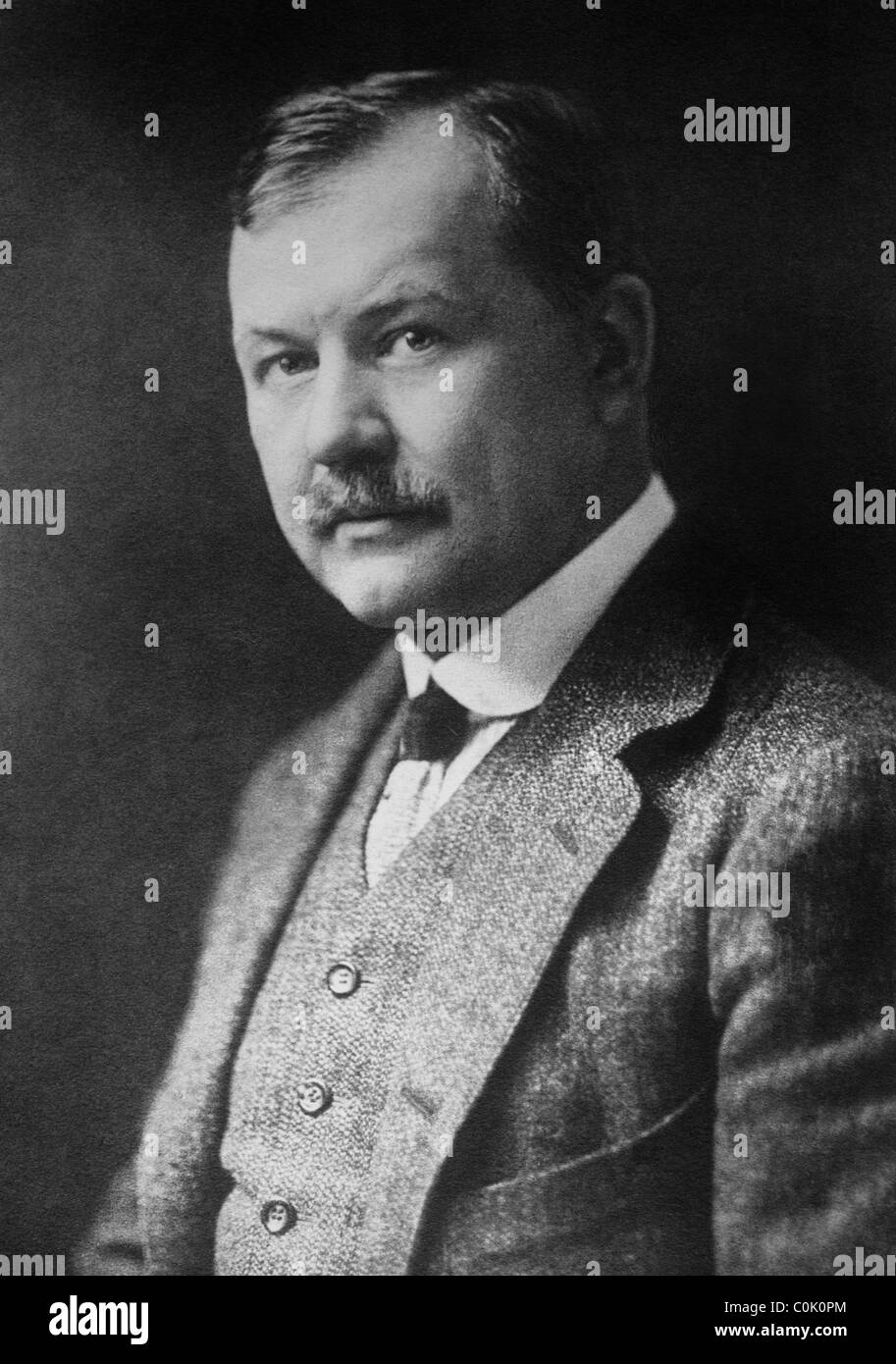 Vintage Portraitfoto um 1910 der österreichischen / ungarischen Komponisten und Dirigenten Franz Lehar (1870-1948). Stockfoto