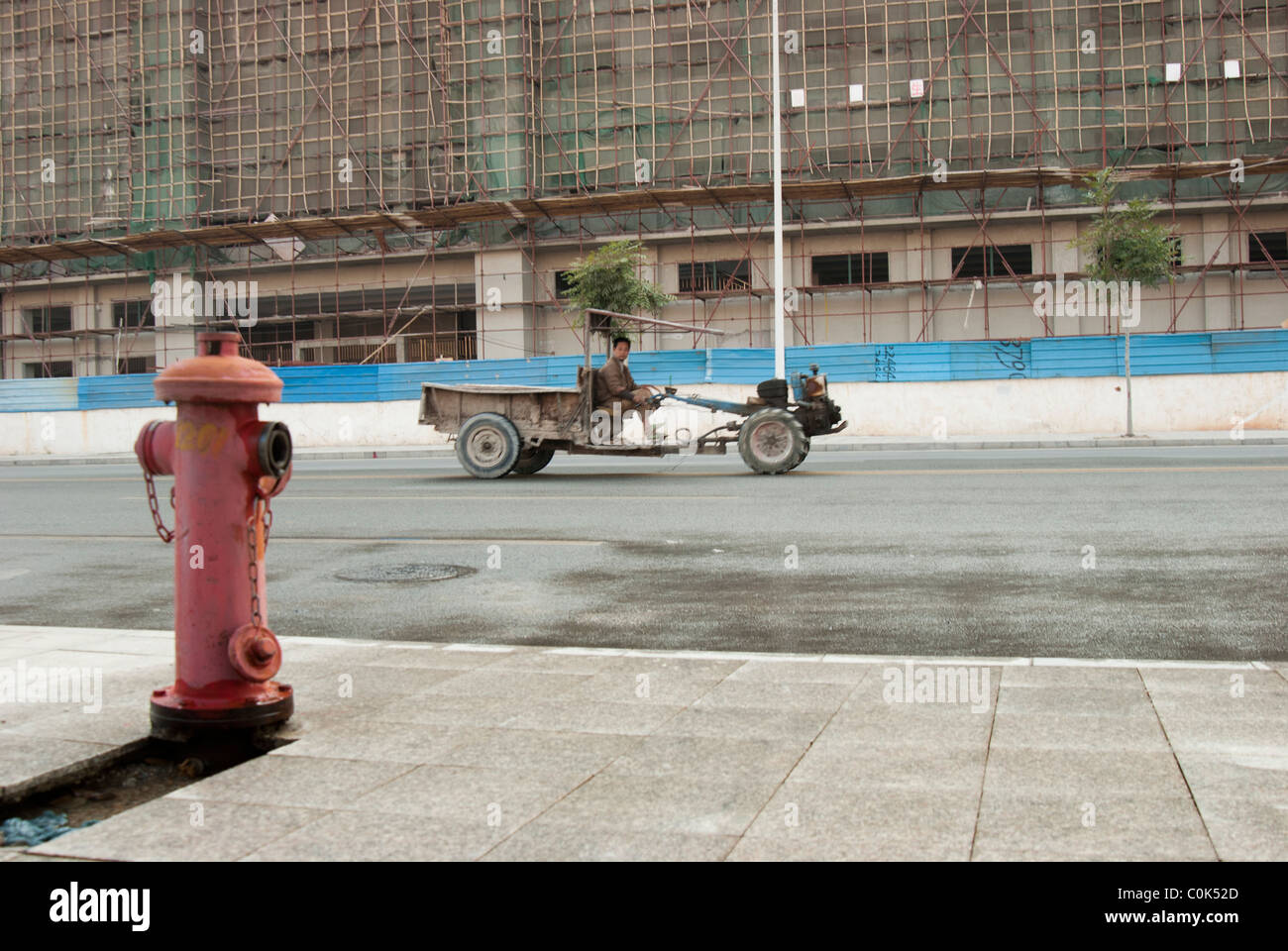 Straßenszene, Dongguan, China Stockfoto