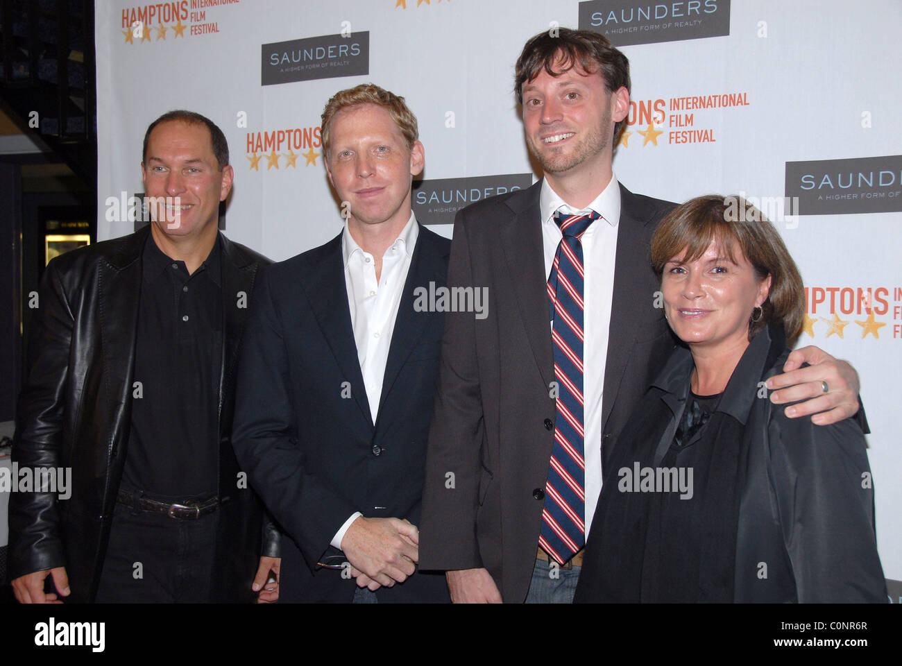 Stuart, Mathusua, Matt Tyrnauer, David Nugent und Karen Arachian Hamptons International Film Festival eröffnet mit "Valentino: Stockfoto